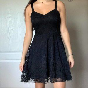 free people lace mini dress